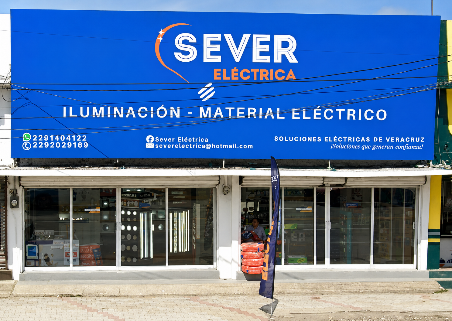 Soluciones de iluminación SEVER Eléctrica